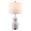 Lampe standard ivoire 24,5 po Odette