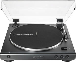 Audio Technica AT-LP60X-BW Fully Automatic Belt-Drive Turntable