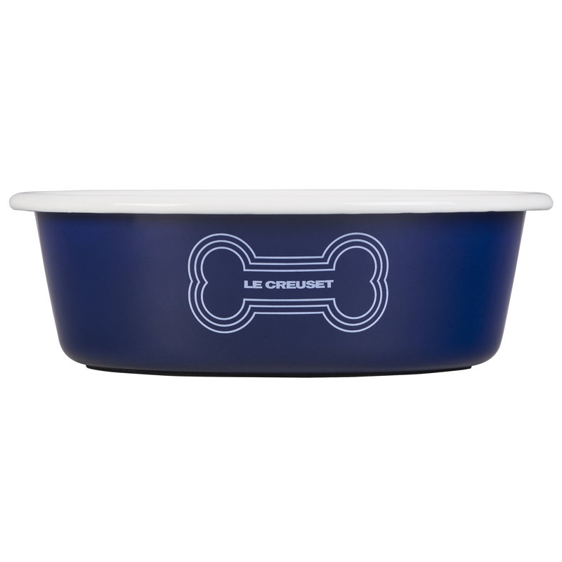 Pet Dog Bowl, Orange, Large (6 cups)
