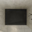 Receveur de douche rectangulaire extra-plat OVE Lenora 122 cm x 91 cm avec bonde latérale dissimulée, blanc uni-136146375