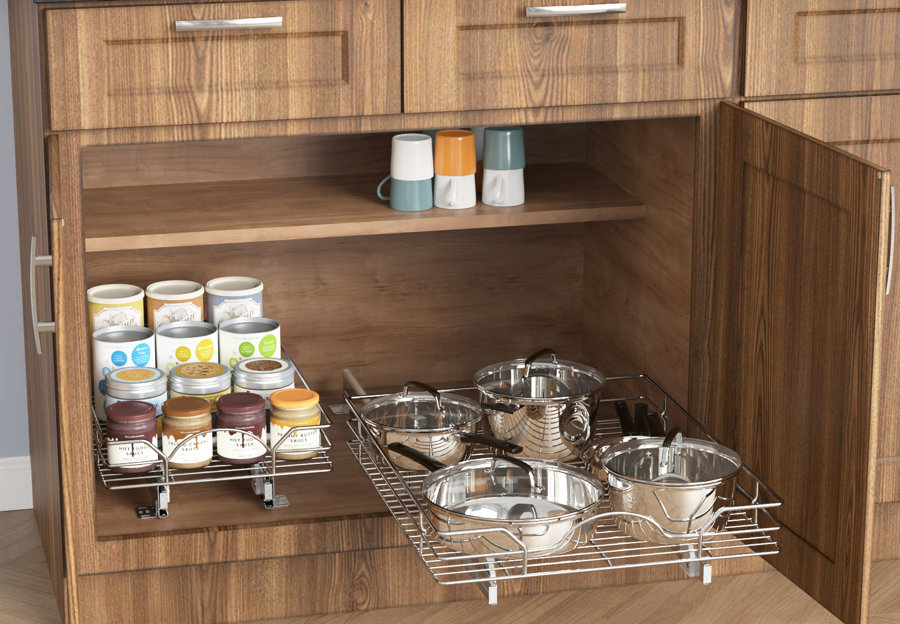 Kitchen Cabinet Pull Out Drawer by Prep & Savour