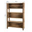 Carwile 162 cm H x 106 cm W Solid Wood Standard Bookcase