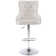 Markfrancis Swivel Upholstered Adjustable Height Counter Stool with Metal Frame