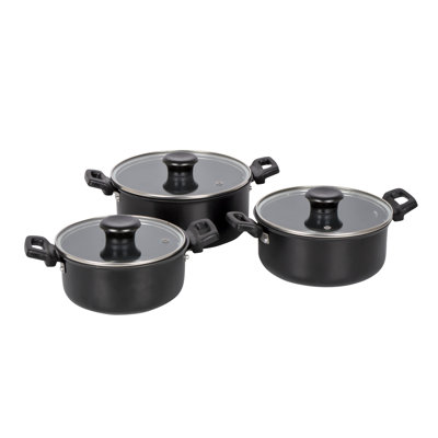 Melke 6 - Piece Carbon Steel Cookware Set
