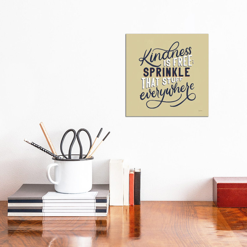 Everyday Sentiment IV by Becky Thorns - Wrapped Canvas Print, 30.48 cm H x 30.48 cm W