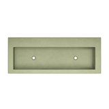 Trough Concrete Handmade Rectangular Drop-in Bathroom Sink
