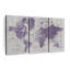 «Old World Map», impression murale sur toile mauve et grise-301758559