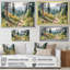 «Little Road In Mountain Landscape X - Forest», reproduction d'art sur toile-229232933-240353068