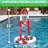 Splash Pass Floating Pool Football Game Toys & Inflatables - Outdoor Pool Toss Game Set