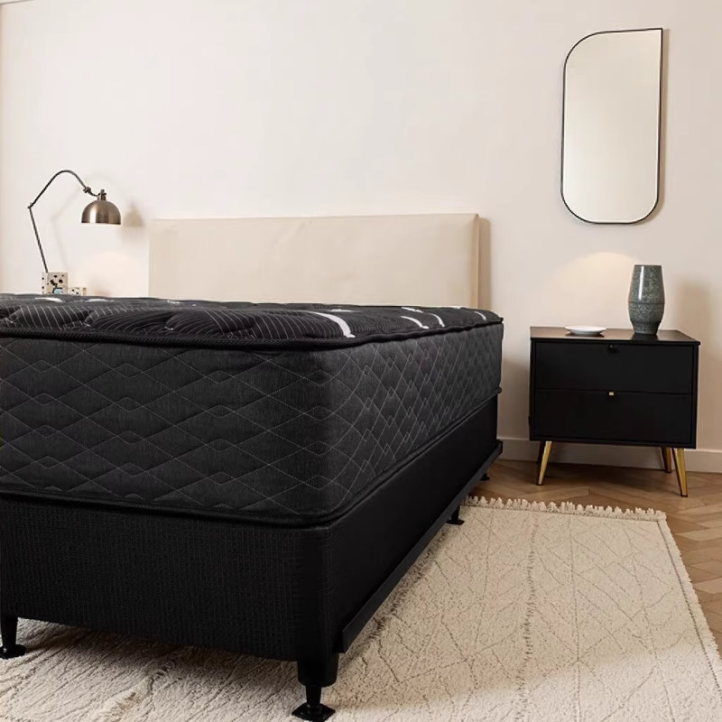 Restonic ComfortCare Hybrid Heartland Firm Mattress, Full Size with Cooling Technology and Marvelous Middle Support