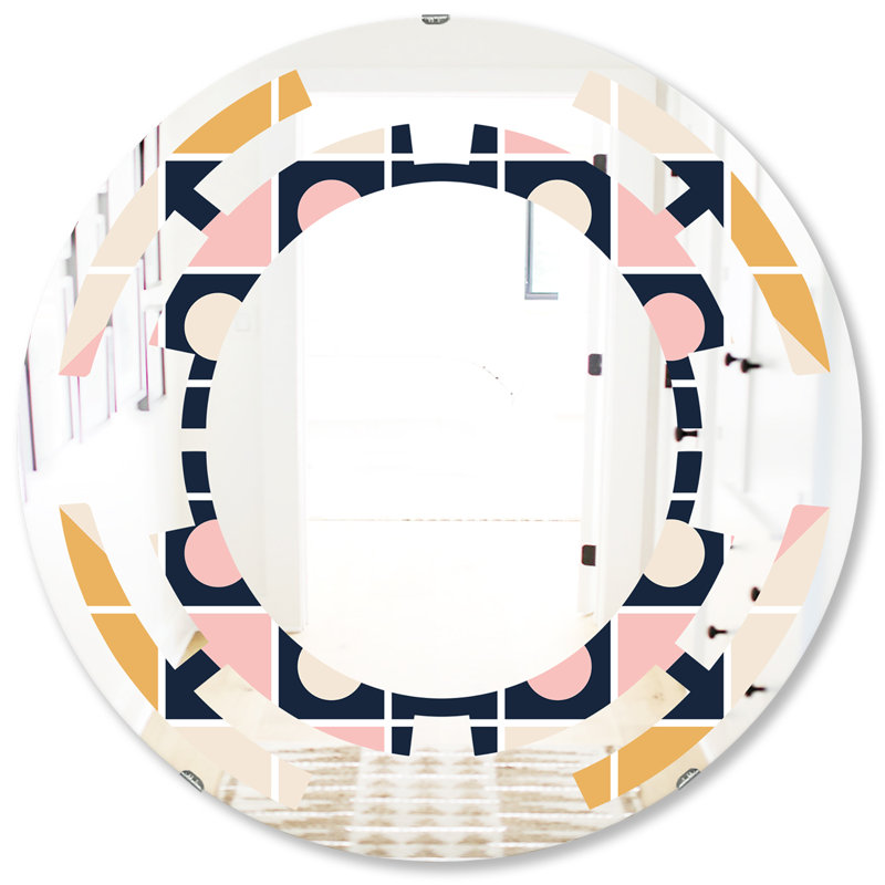 Miroir mural sans cadre Space, 23,6 po x 23,6 po