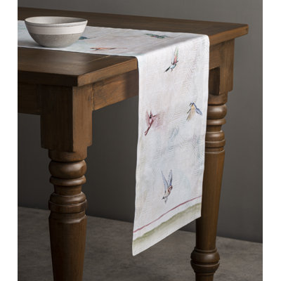Geometric 100% Cotton Thanksgiving Table Runner