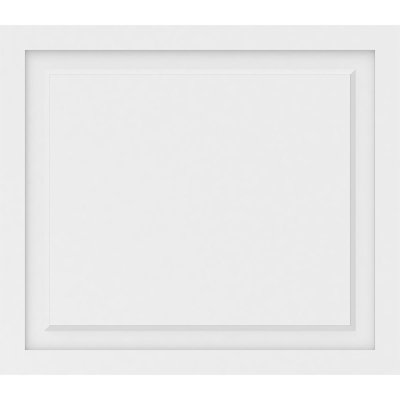 Panneau mural Harrison 3D en blanc