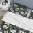 Minimalist Beauty Floral Pattern In Ivory Polyester Box Stitch Floral Duvet Cover Set-2010286165