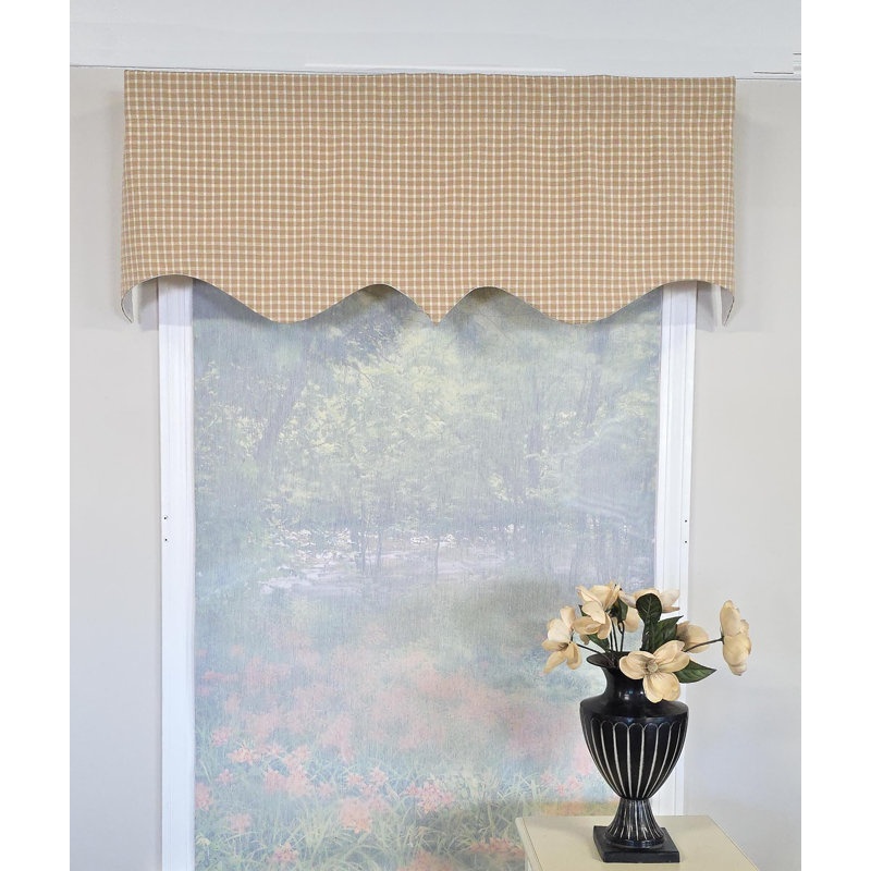  Texture Check Regal Valance