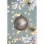 D3,9 po, boules de Noël décoratives, boules de Noël suspendues en verre pour décorations de fêtes, lot de 6