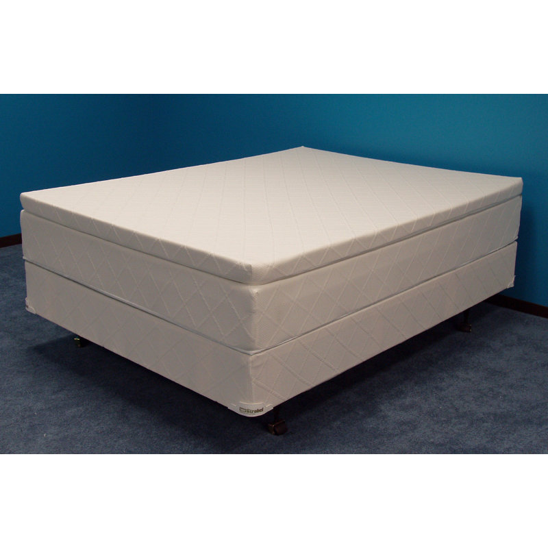 Winners Bold Venture K-Rail 3-in Memory Foam Pillowtop Complete Set 30" Waveless Deep fill Soft-side Waterbed Mattress