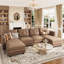 Zendejas 6 - Piece Modular U-Shape Sectional Sofa with Ottoman-87785758
