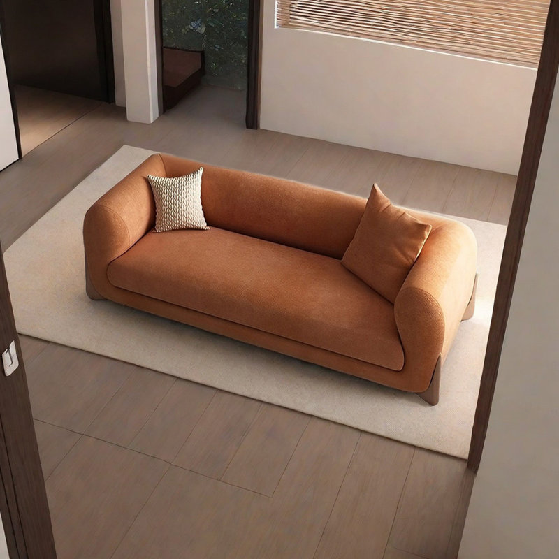 Banc rembourré léger, 24.80" H x 59.05" W x 23.62" D, Vert