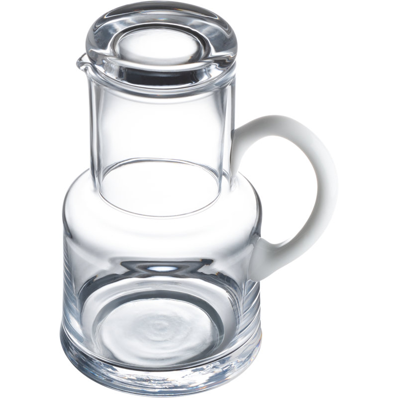 Carafe de nuit en verre chevet Deyoung, H 7 po x l 4 po x P 4 po