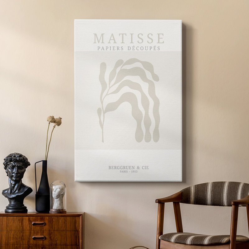 Matisse CDXIX, reproduction encadrée - galerie Cavas sur mesure, H 18 po x l 12 po