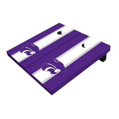 Planches de cornhole à rayures 2 'x 3' NCAA