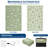 Floral Outdoor Rug Patio Waterproof Foldable Reversible Plastic Straw Rug for RV Camping, Picnic, Beach, Balcony, Deck & Garden-1863580683-1863580679
