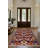 Saffron Collection Digital Print Cotton-Polyester Multicolor Floral Rug-1523961908