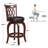 Alyn Swivel Upholstered Counter Stool with Solid Wood Frame-2045133312