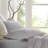 4 Pieces Sateen Sheet Set, Gray-122818039-122818047