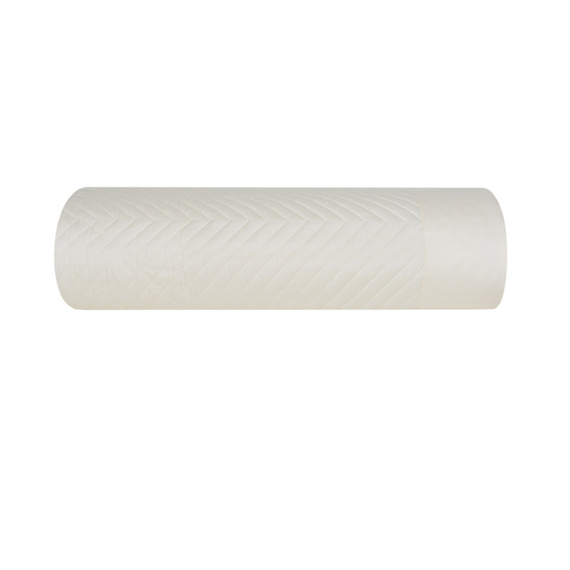 Eloise 100% Cotton Quilted Sham, King Quilted Sham, Ivory