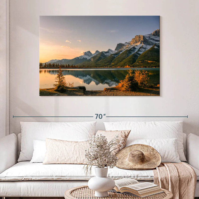 Alvord Mount Rundle Sunrise, 32" H x 48" W