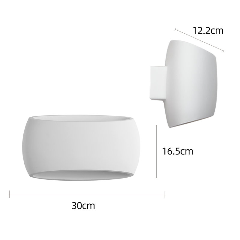 Camyria Up & Downlight,   12.20cm H x 30cm W x 16.50cm D