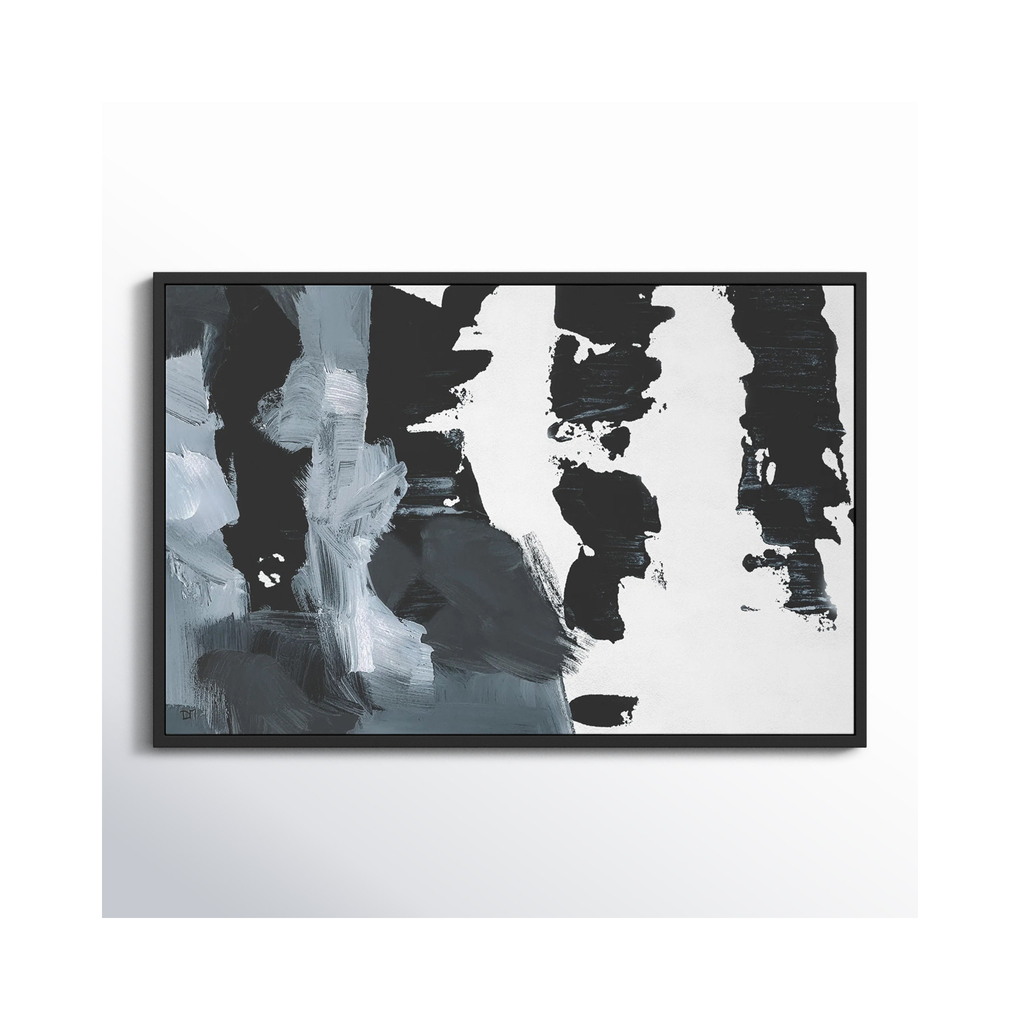 Abstract Pronto Paint, 30" H x 45" W x 1.5" D