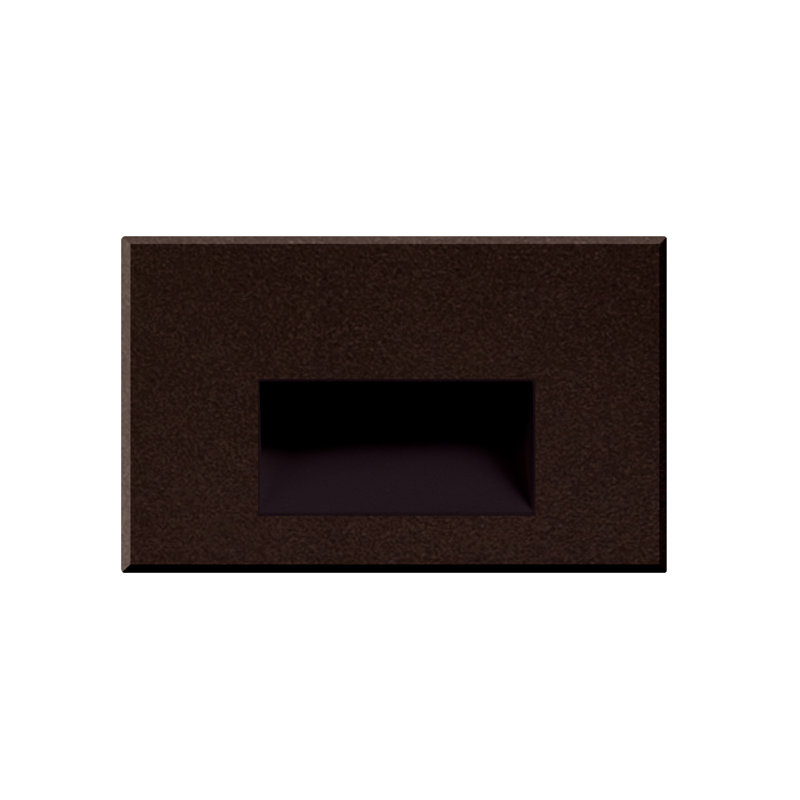 Bronze 4W LED Outdoor Step Light with Die Cast Aluminum Housing