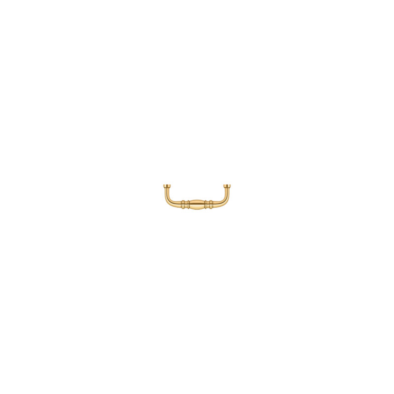 Colonial Bar / Handle Pull, PVD Polished Brass