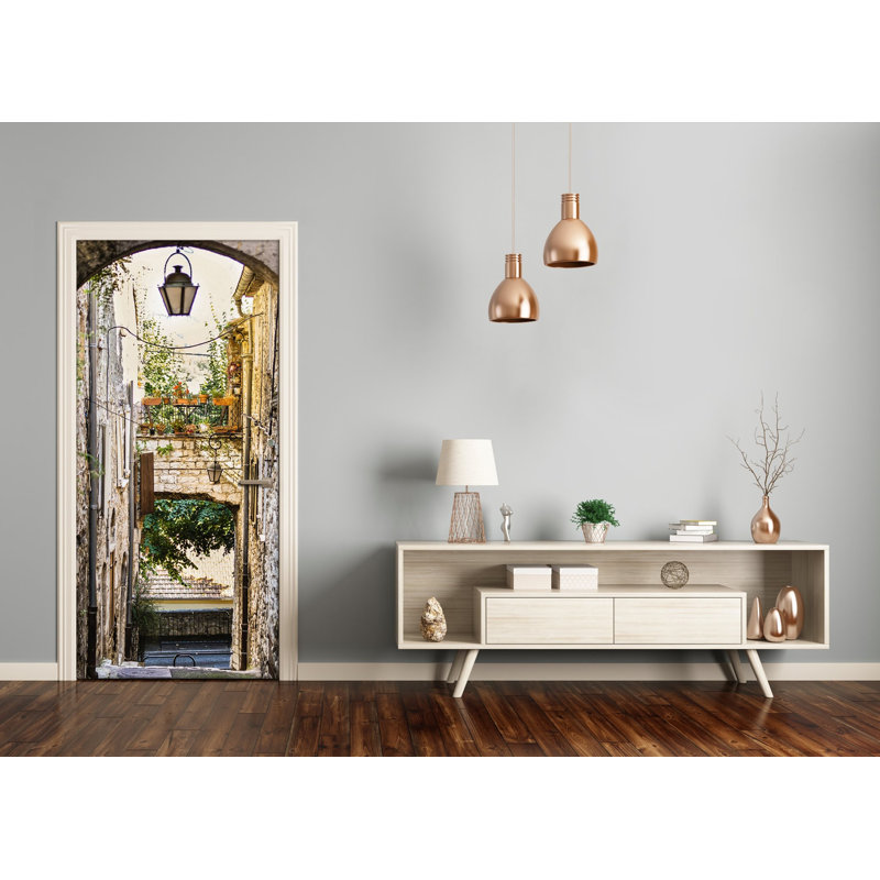 Old Town Door Decal