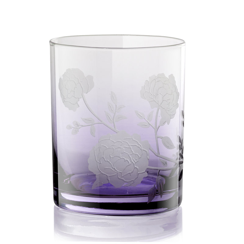 Ensemble de 2 pivoines mauves DOF, Mauve
