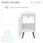 Manoir 18" Bathroom Vanity in White-115355400