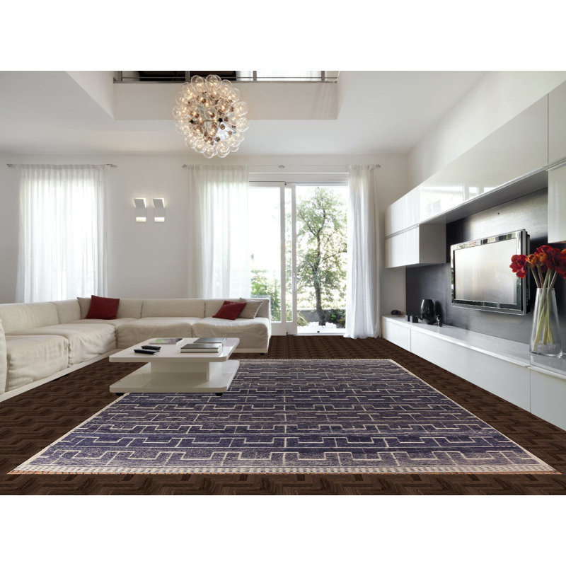 Tapis marocain All-Over fait à la main 12 x 17