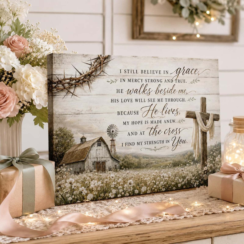 1 Piece Wrapped Canvas Wall Art