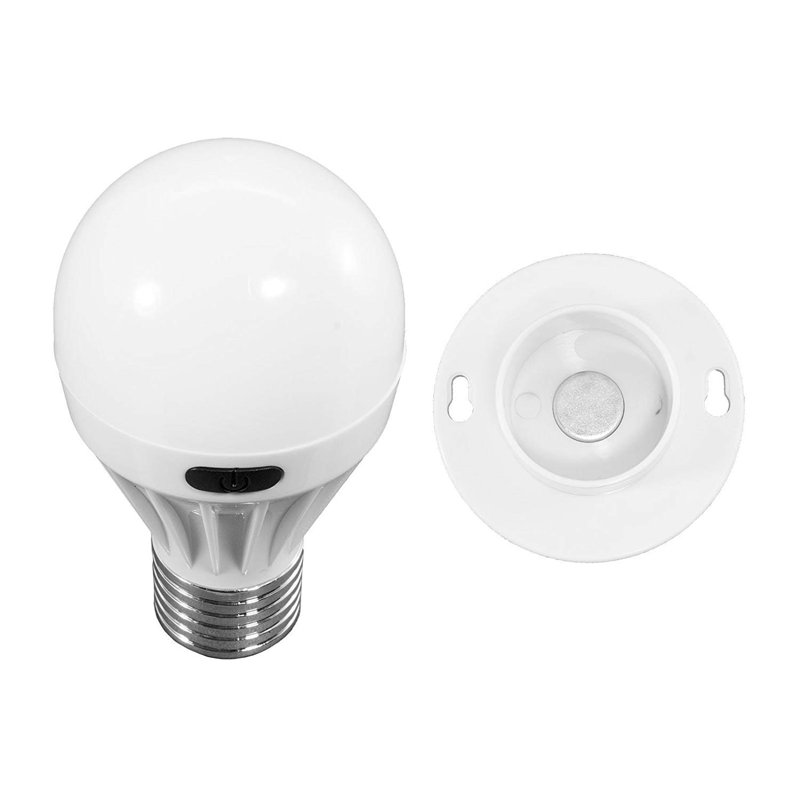 4 Pack Alltro Bulb Portable Wireless COB LED Light Bulb With Remote