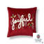 Red Square Throw Cushion