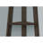 5 Tier Corner Bookcase In Brown Laminate, For Bedroom & Office Splendor Aura