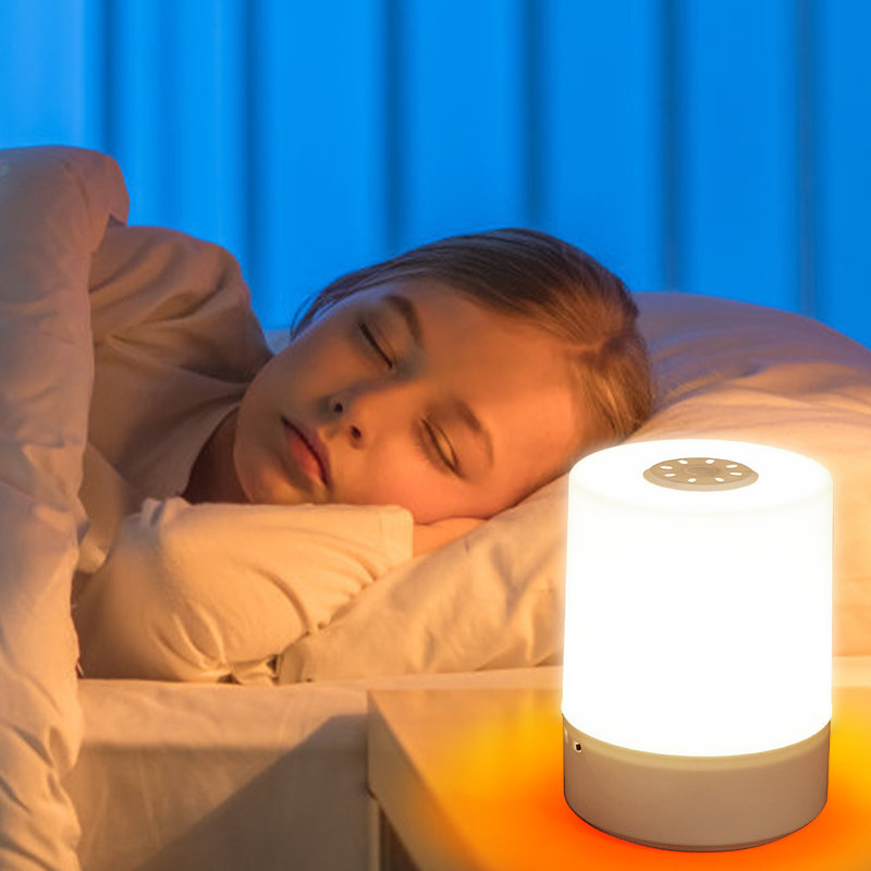 Rechargeable Touch Bedside Night Light Wireless Eye Protection Lamp
