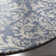 Domingues Hand Tufted Wool/Viscose/Cotton Rug in Navy/Gray