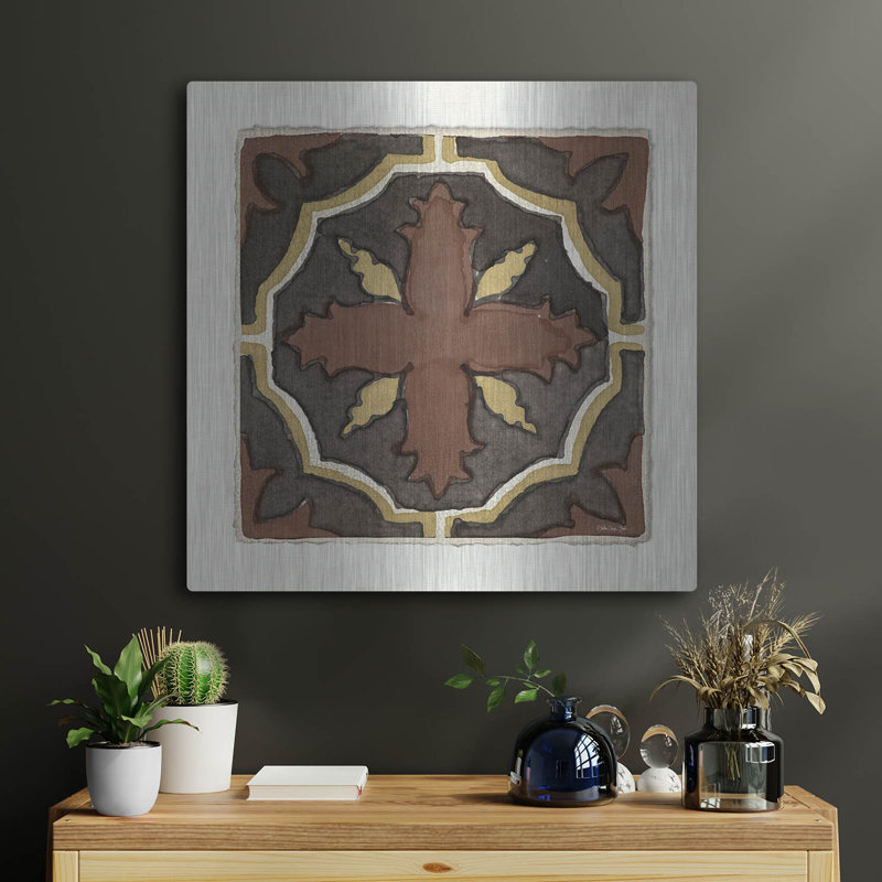 " Moroccan Tile Pattern V " by Stellar Design Studio, 24" H x 24" W