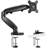Pneumatic Arm Full Motion Single Monitor Universal Desk Mount
