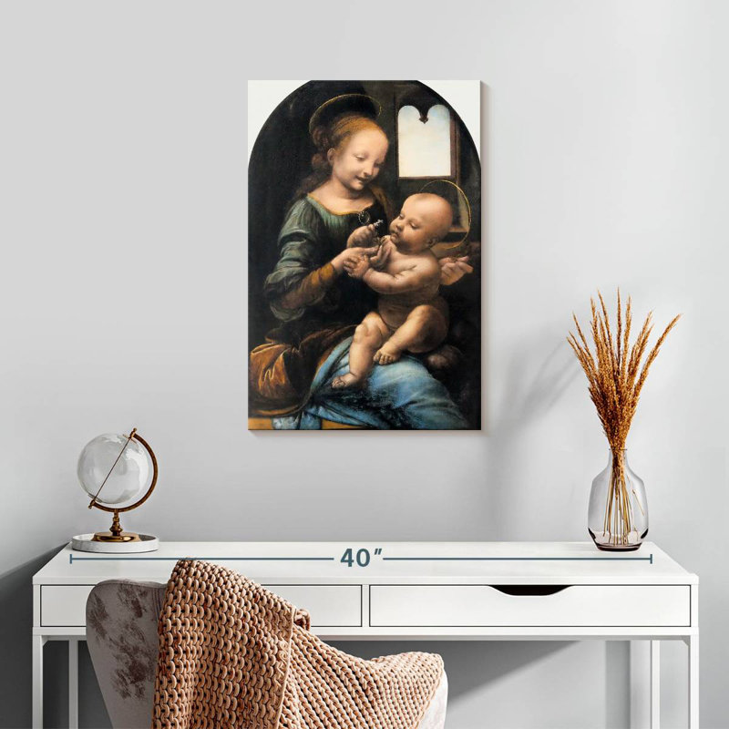 Adella Benois Madonna 1478, H 24 po x l 16 po