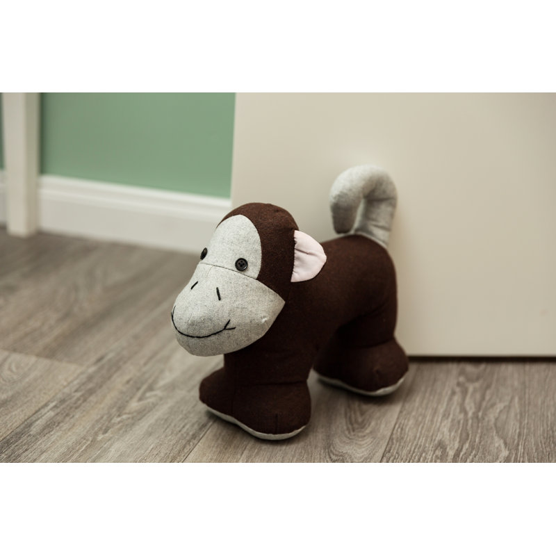 Monkey Fabric Door Wedge